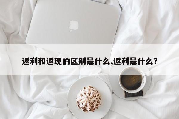 返利和返现的区别是什么,返利是什么?