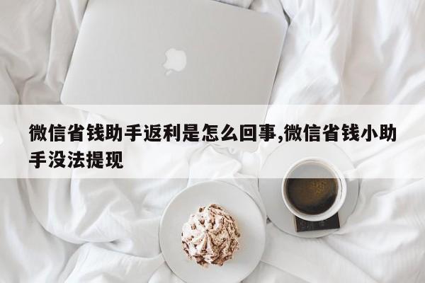 微信省钱助手返利是怎么回事,微信省钱小助手没法提现