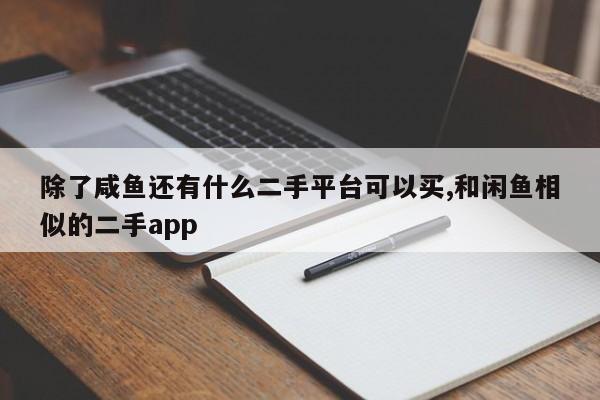 除了咸鱼还有什么二手平台可以买,和闲鱼相似的二手app